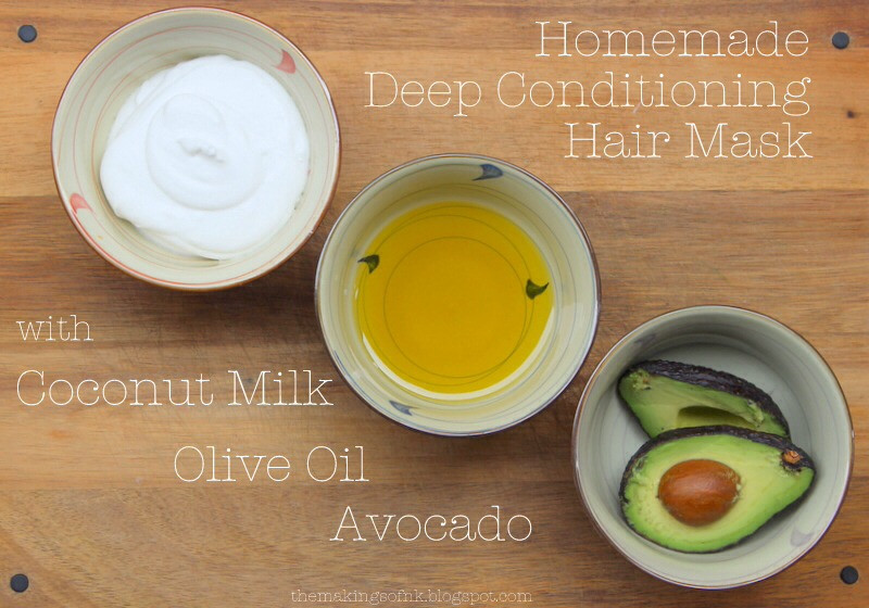 DIY Deep Conditioning Hair Mask
 Homemade Deep Conditioning Hair Mask