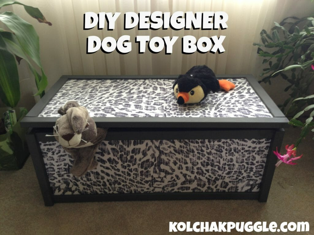 Best ideas about DIY Dog Boxes
. Save or Pin DIY Designer Dog Toy Box Kol s Notes Now.