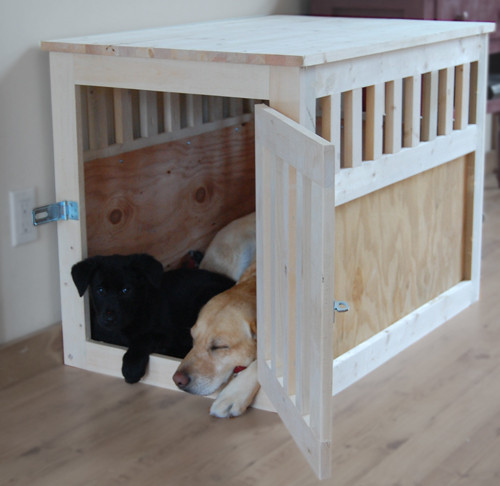 DIY Dog Crate
 Ana White