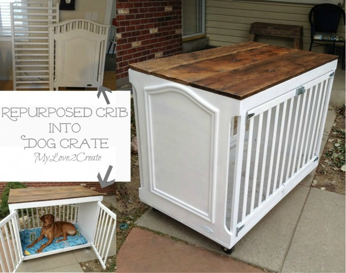 DIY Dog Crate
 Hometalk