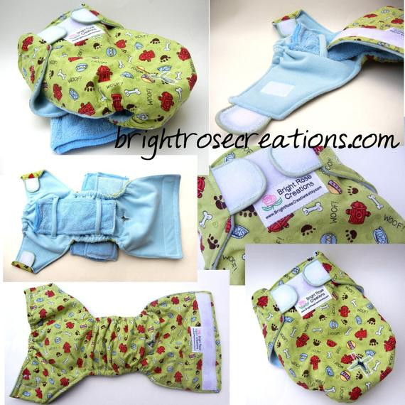 DIY Dog Diaper Pattern
 Dog Diaper PDF Pattern Sewing Pattern Do It Yourself