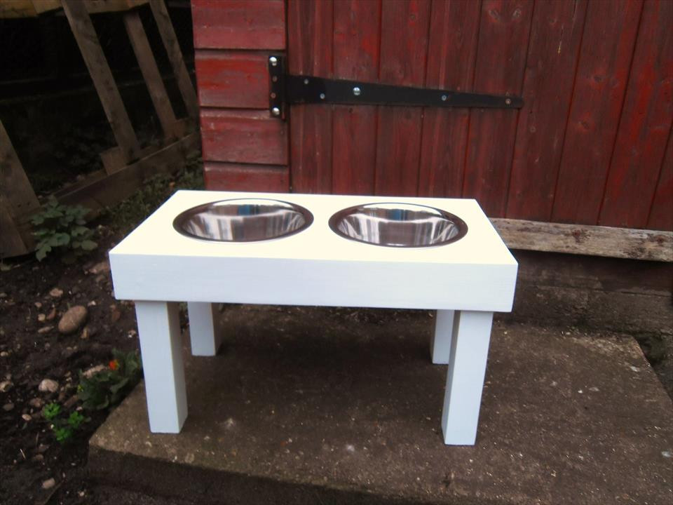 Best ideas about DIY Dog Feeders
. Save or Pin Raised Pallet Dog Food Bowl Stand Now.