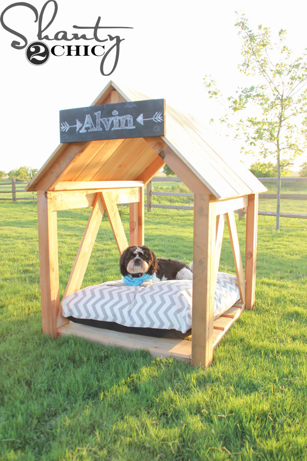 Best ideas about DIY Dog House
. Save or Pin DIY Dog House Shanty 2 Chic Now.