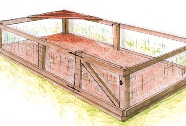 DIY Dog Run Plans
 How to Construct a Shaded Dog Run how tos