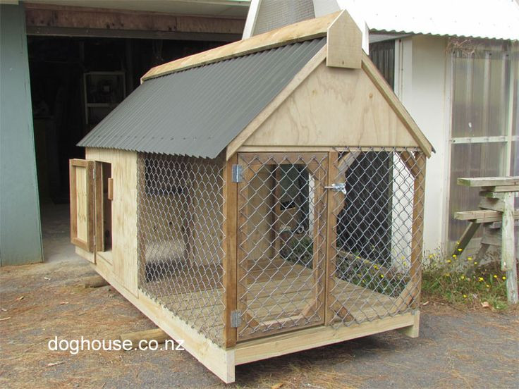 DIY Dog Run Plans
 Dog House