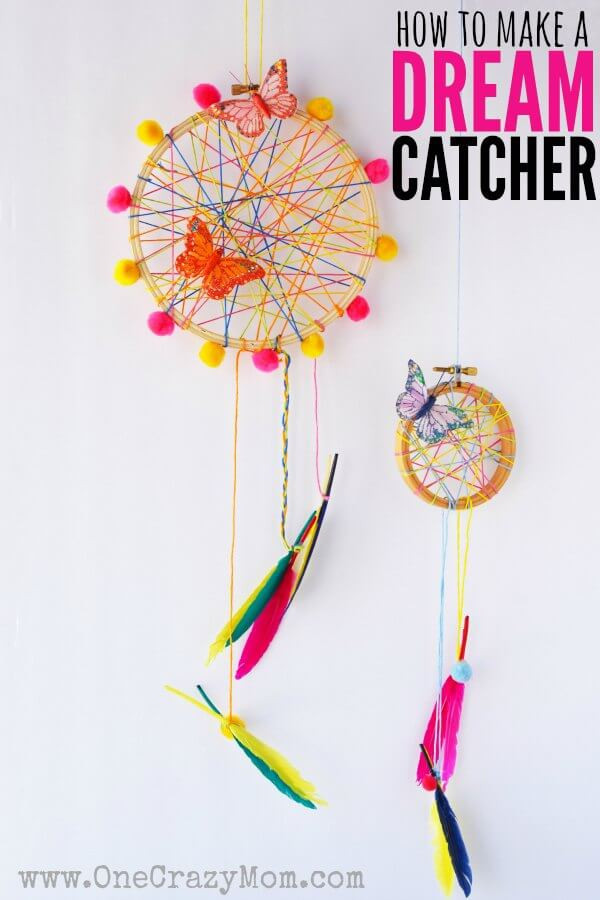 DIY Dream Catchers For Kids
 How to Make a DreamCatcher for Kids Fun and Colorful