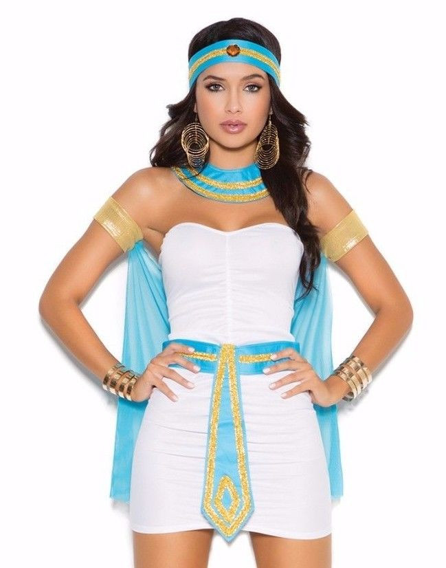 DIY Egyptian Goddess Costume
 Egyptian Queen Costume Small S Women y Halloween Egypt