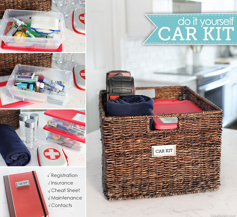 Best ideas about DIY Emergency Kits
. Save or Pin DIY Car Kit s and for Now.