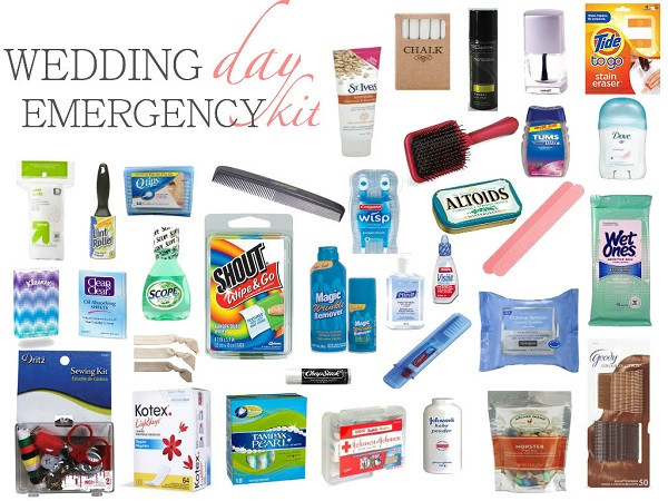 Best ideas about DIY Emergency Kits
. Save or Pin How To Create The Ultimate Wedding Day Emergency Kit Now.