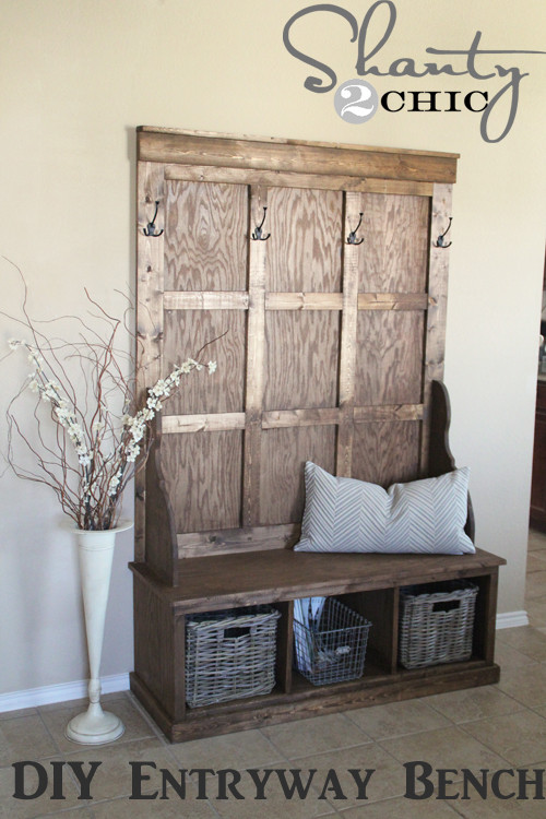 Best ideas about Diy Entryway Bench
. Save or Pin Shanty Hall Tree Bench Shanty 2 Chic Now.