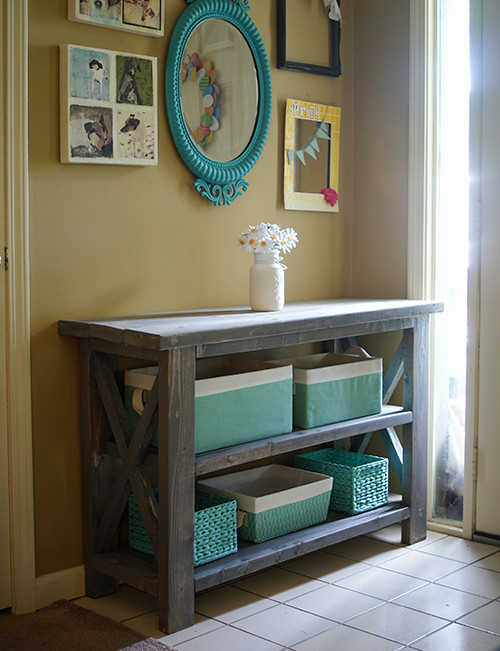 Best ideas about Diy Entryway Table
. Save or Pin Make a Custom Console Table Now.