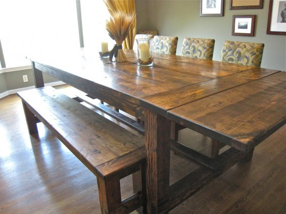 Best ideas about Diy Farmhouse Dining Table
. Save or Pin How to Build a Dining Room Table 13 DIY Plans Now.