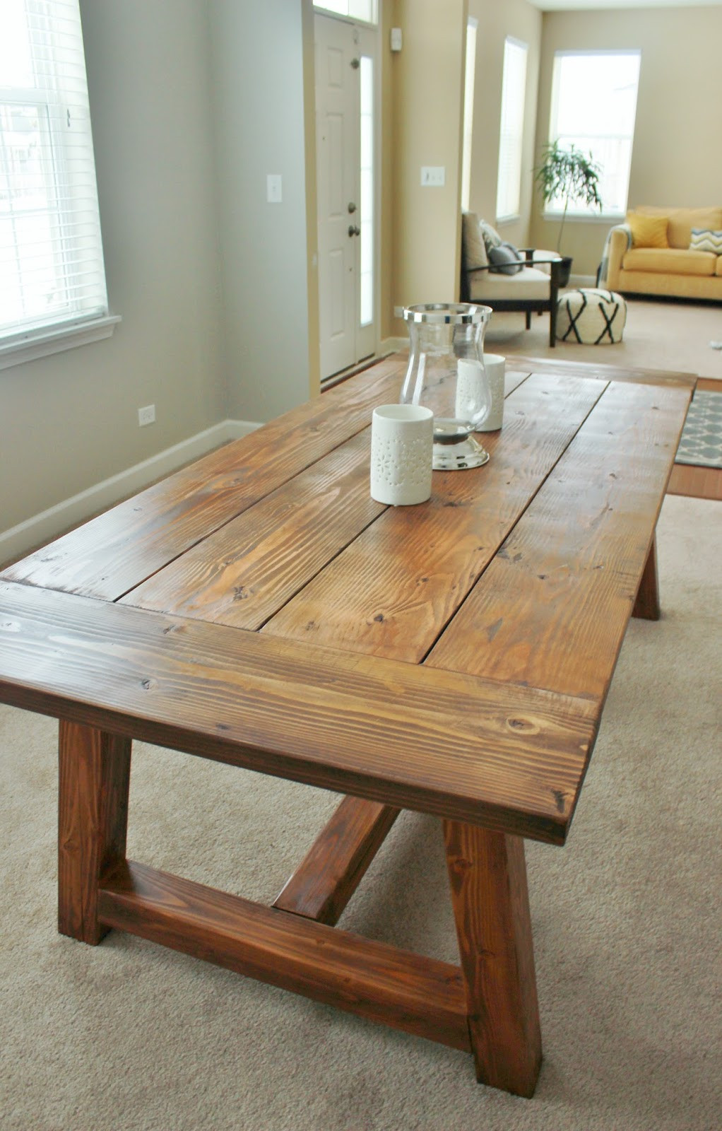 Best ideas about Diy Farmhouse Dining Table
. Save or Pin Holy Cannoli We Built a Farmhouse Dining Room Table Now.