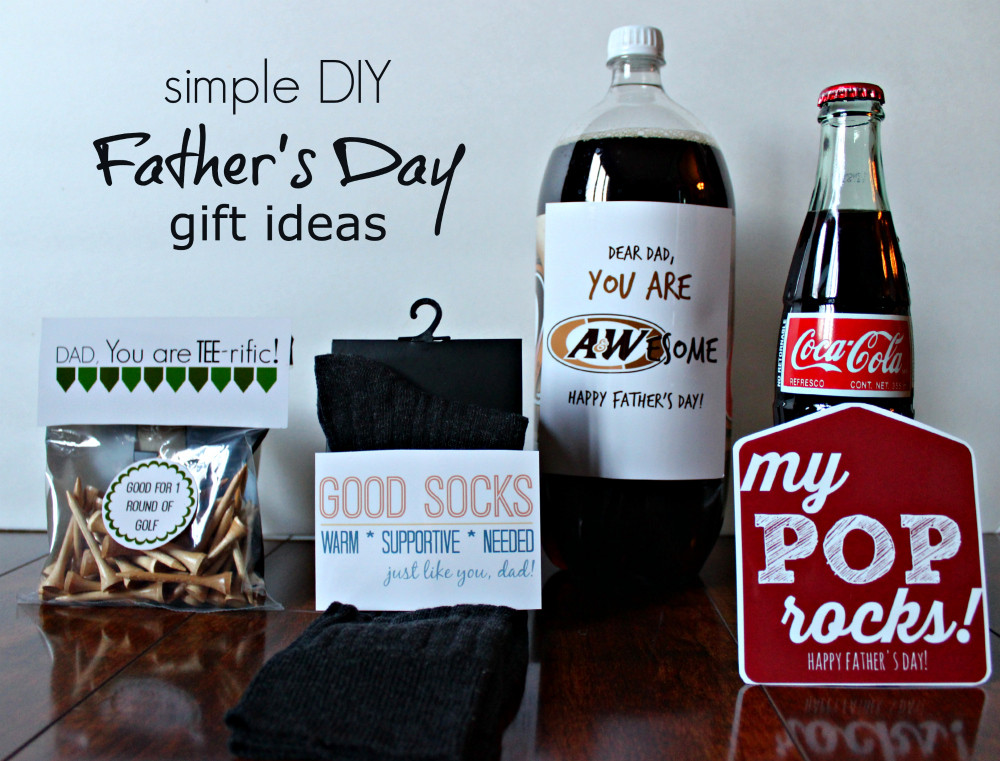 Diy Father Day Gift Ideas
 Simple DIY Father’s Day Gift Ideas with Free Printable