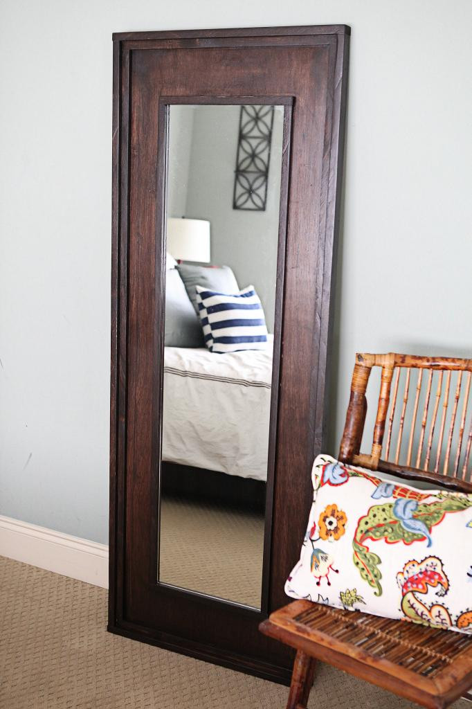 Best ideas about DIY Floor Mirror
. Save or Pin Leaning Floor Mirror DIY Bower Power Now.