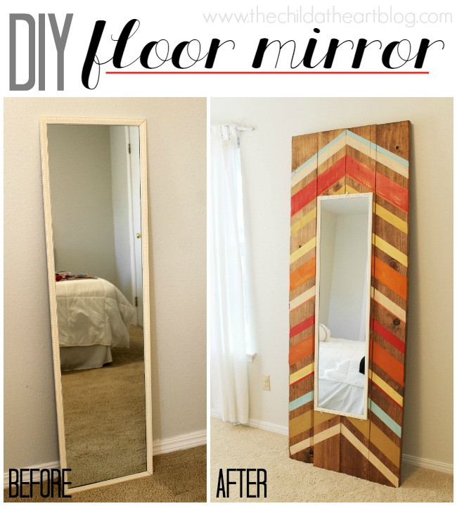 Best ideas about DIY Floor Mirror
. Save or Pin Best DIY Floor Mirror Tutorials Child at Heart Blog Now.