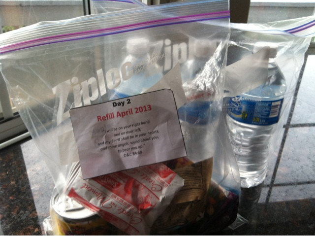 DIY Food Kit
 Prepared LDS Family Make a 72 Hour Kit in 12 Steps Step
