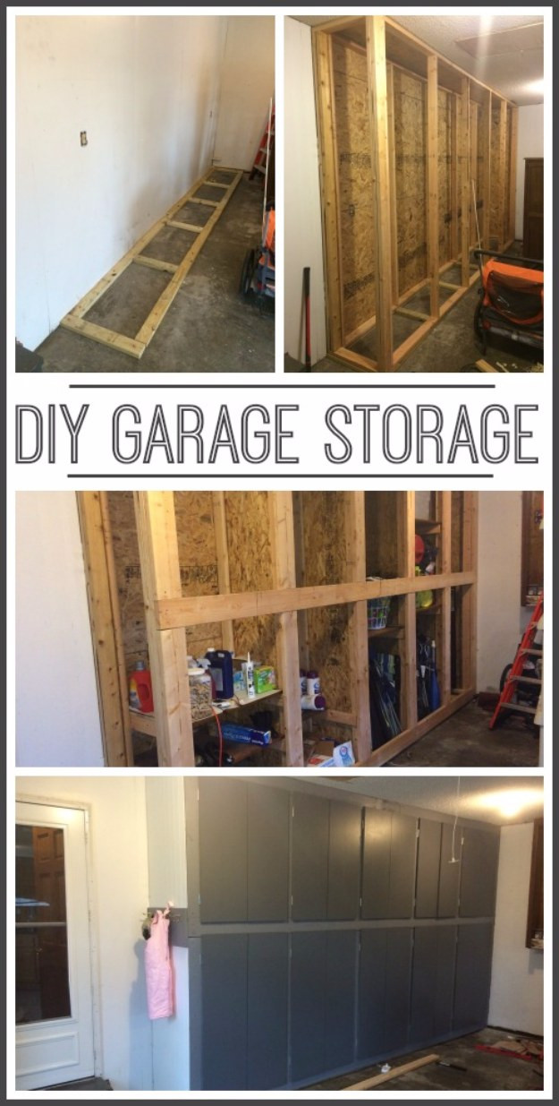 Best ideas about Diy Garage Storage Cabinets
. Save or Pin 36 DIY Ideas You Need For Your Garage Now.