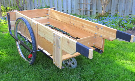 DIY Garden Cart
 Roundup 10 DIY Garden Tool Totes and Benches Curbly