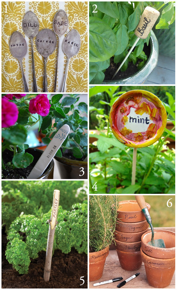 DIY Garden Markers
 DIY Plant Marker Tutorial Round Up – The Creative Salad