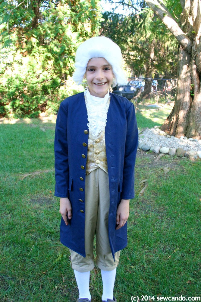 Best ideas about DIY George Washington Costume
. Save or Pin Sew Can Do Halloween George Washington & McCall s 8701 Now.