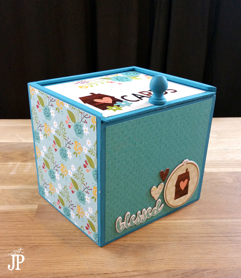 Best ideas about DIY Gift Card Box
. Save or Pin DIY Card Box Gift Set with Simple Stories "We Are Family Now.