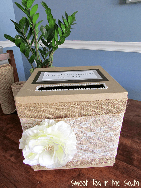 Best ideas about DIY Gift Card Box
. Save or Pin How to make an easy wedding t card box Now.