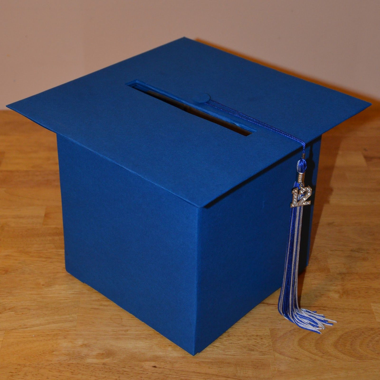 Best ideas about DIY Gift Card Box
. Save or Pin Nancy s Craft Spot Graduation Card Box Now.