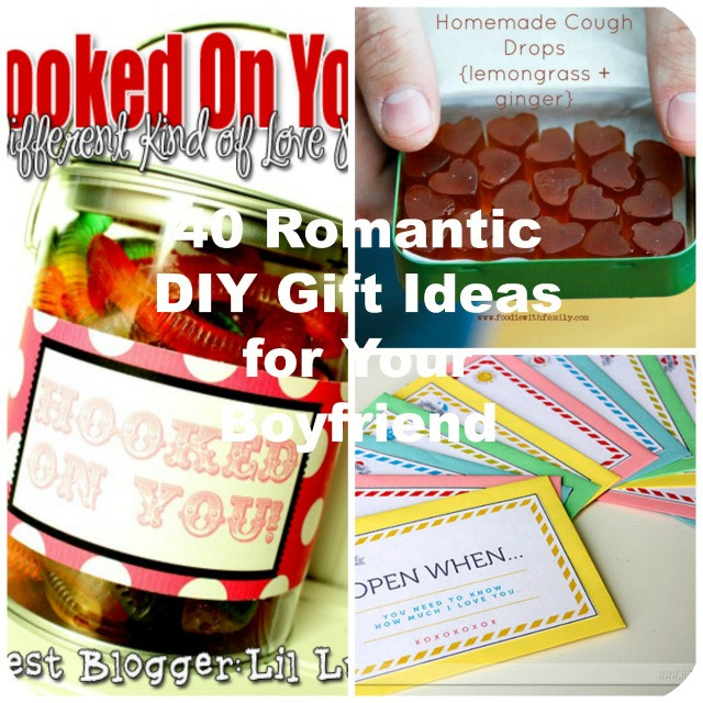 DIY Gift For Boyfriend
 40 Romantic DIY Gift Ideas for Your Boyfriend You Can Make