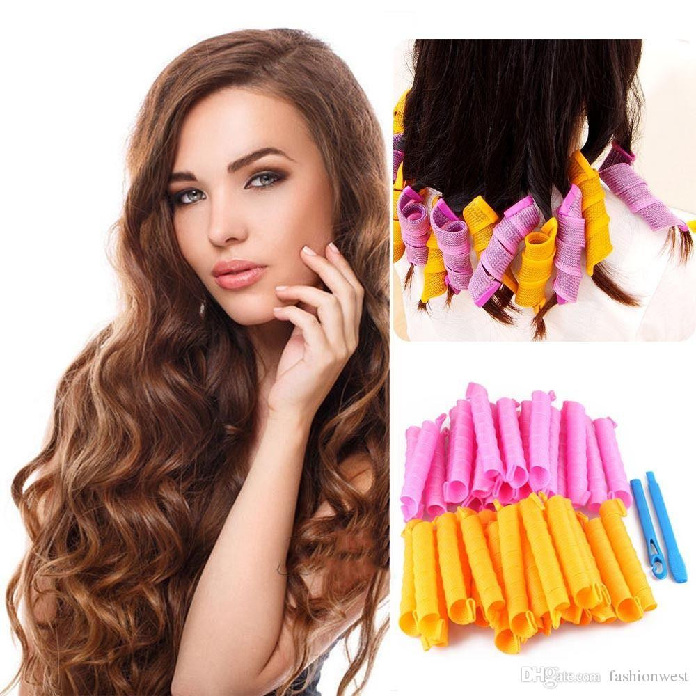 Best ideas about DIY Hair Curlers
. Save or Pin DIY 55CM Magic Leverag Hair Curlers Tool Styling Rollers Now.