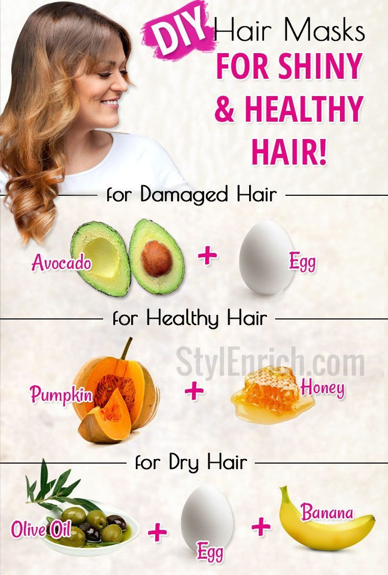 Best ideas about DIY Hair Mask For Dry Damaged Hair
. Save or Pin DIY Hair Masks 5 Homemade Hair Masks for Shiny & Healthy Now.