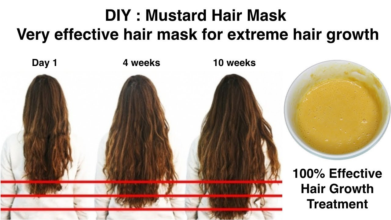 DIY Hair Mask For Growth
 Extreme hair growth in just 10 weeks