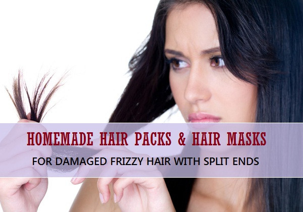 DIY Hair Mask For Split Ends
 Homemade Hair Packs for dry damaged frizzy hair split ends