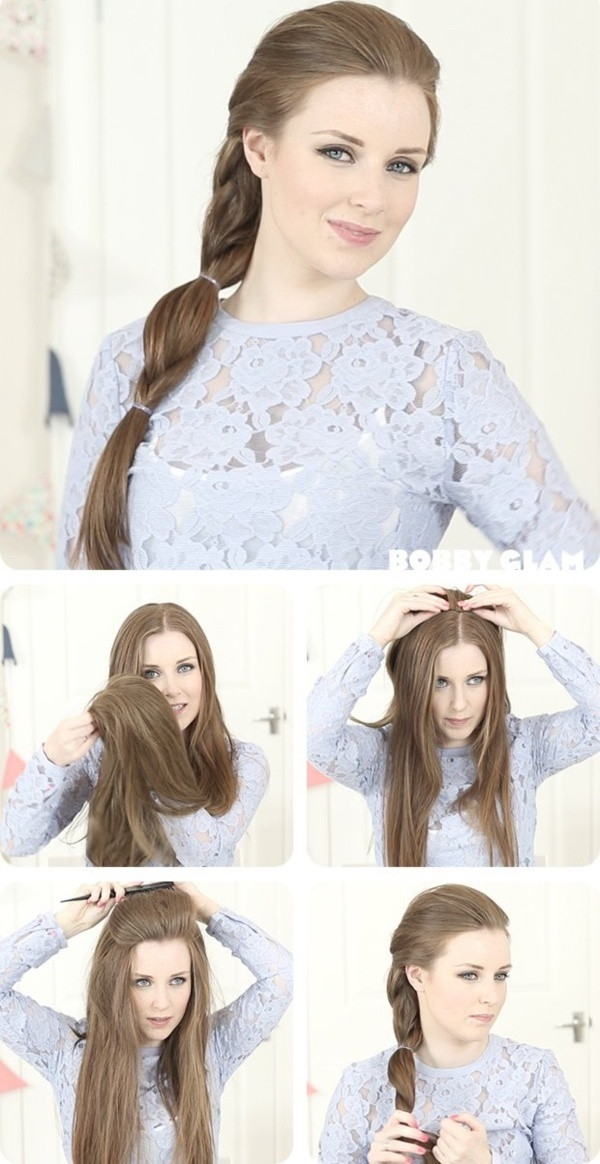 Best ideas about Diy Haircuts For Long Hair
. Save or Pin 101 Easy DIY Hairstyles for Medium and Long Hair to snatch Now.