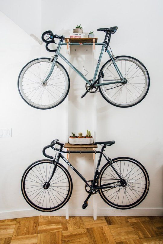 Best ideas about DIY Hanging Bike Rack
. Save or Pin DIY Bicycle Rack Built For Two Home Items Now.