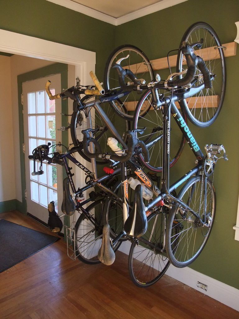 Best ideas about DIY Hanging Bike Rack
. Save or Pin Bike Rack Bike Storage for the Home or Apartment Now.