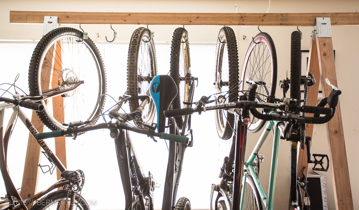 Best ideas about DIY Hanging Bike Rack
. Save or Pin DIY Bike Storage Rack Now.