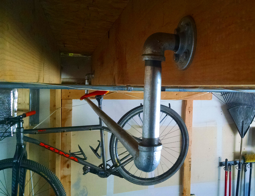 Best ideas about DIY Hanging Bike Rack
. Save or Pin DIY How to Build a Hanging Bike Rack Singletracks Now.