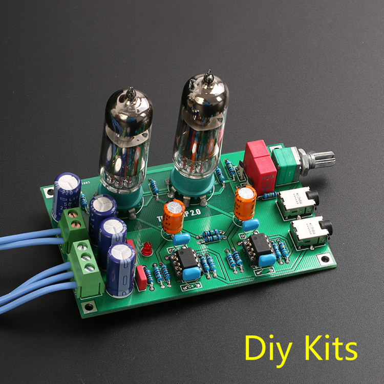 DIY Headphone Amp Kits
 Class A 6J5 Vacuum Tube Pre and Preamp HiFi Headphone