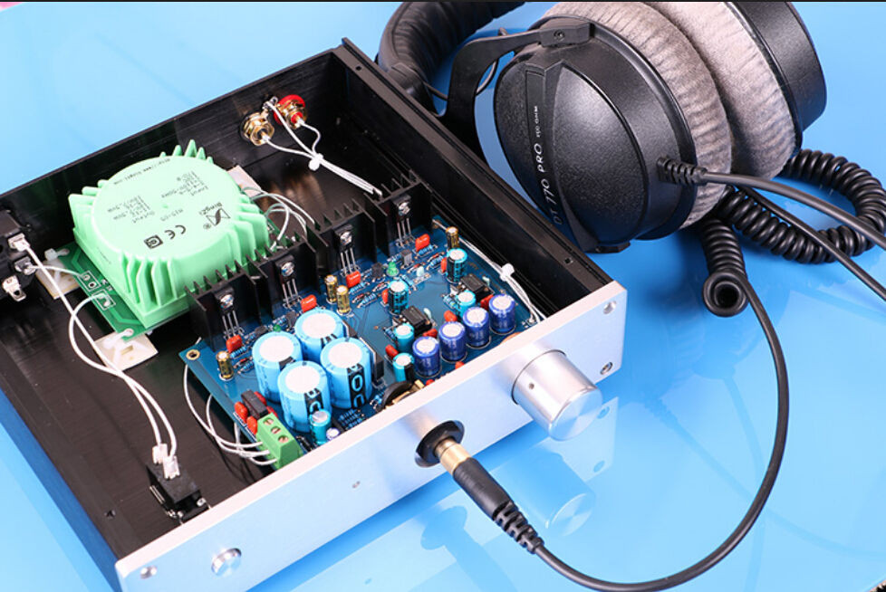 DIY Headphone Amp Kits
 DIY A1 Headphone Amplifier Kit Amp Kit Case Transformer
