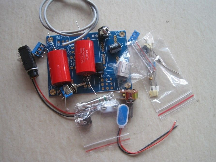 DIY Headphone Amp Kits
 DIY RA1 Headphone Amplifier Kit Power AMP JRC4556AD C39