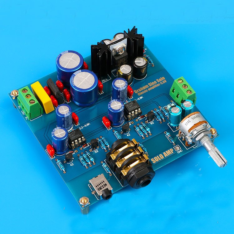 DIY Headphone Amp Kits
 AC DC12V 18V Audio Hifi Headphone amplifier kit base on