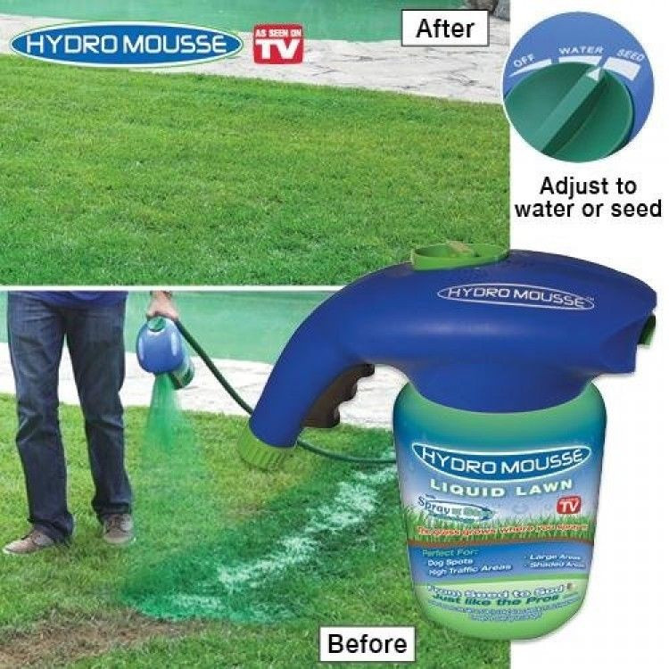 DIY Hydroseed Kit
 Hydro Mousse Liquid Lawn New Free Shipping