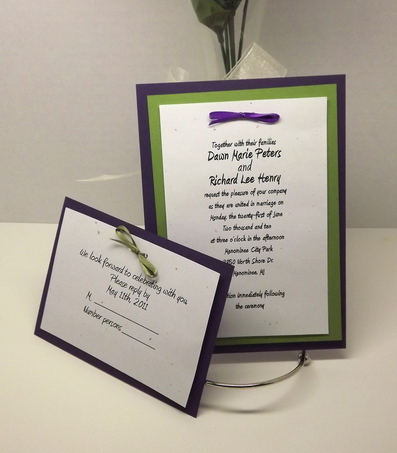 Best ideas about DIY Invitation Kits
. Save or Pin DIY Wedding Invitation Kits with Invitations RSVP and Now.