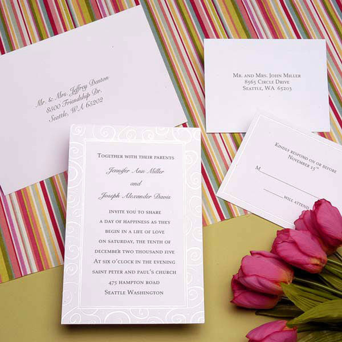 Best ideas about DIY Invitation Kits
. Save or Pin Pearl Swirl Wedding Invitation Kit Now.