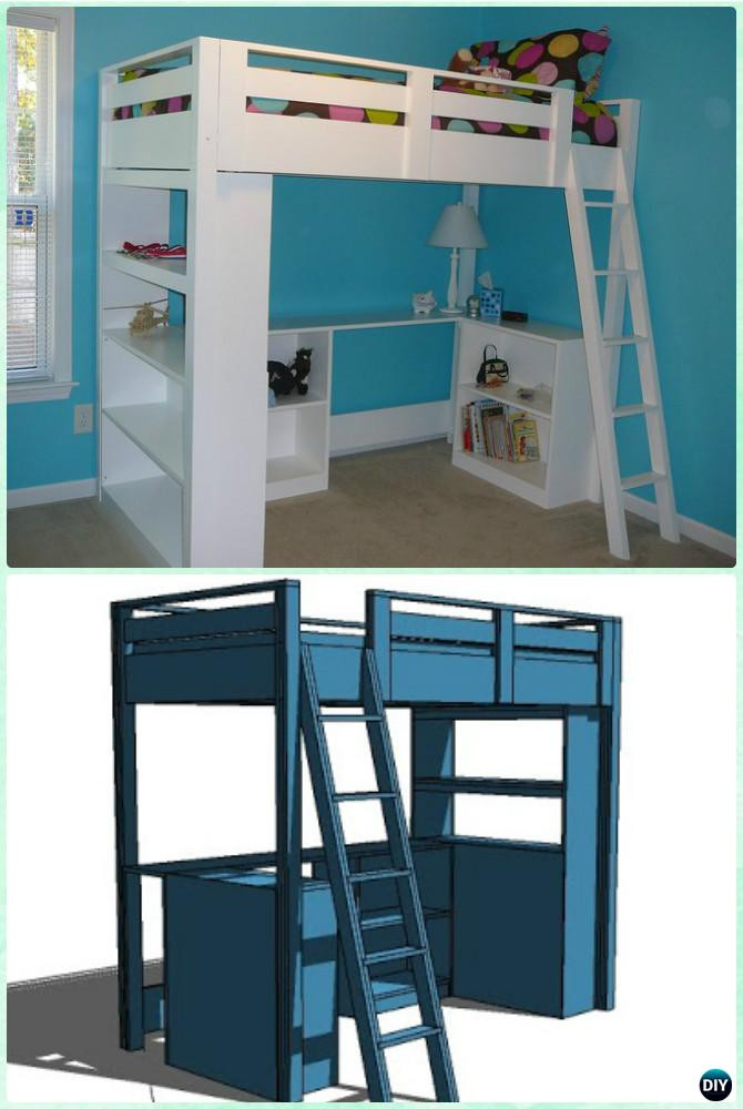 Best ideas about DIY Kids Desk Plans
. Save or Pin DIY Kids Bunk Bed Free Plans [Picture Instructions] Now.