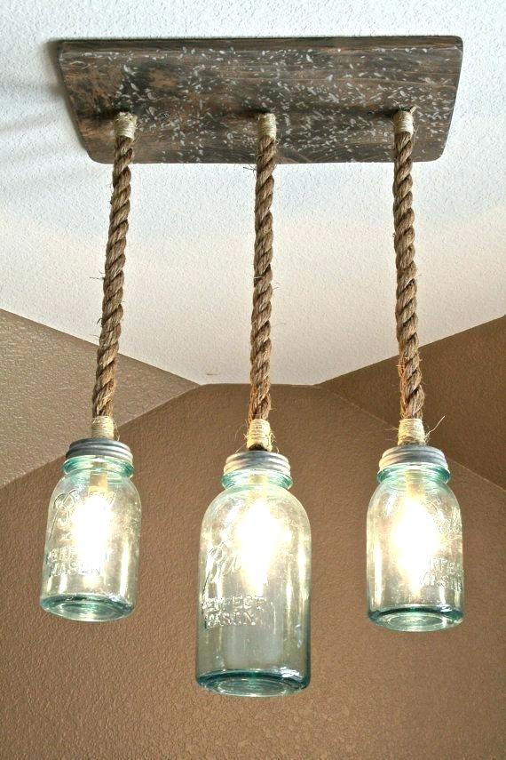 DIY Lamp Kit
 Pendant Light Kit Diy Mason Jar Pendant Lamp Kit In Rustic