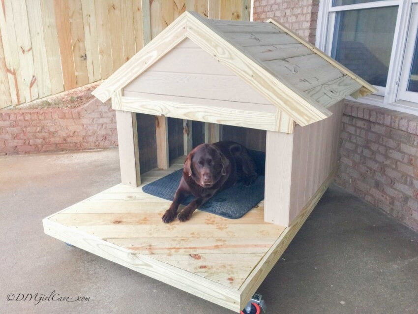 DIY Large Dog House
 How to Build a Remarkable DIY Dog House 21 FREE PLANS