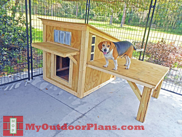 DIY Large Dog House
 DIY Dog House MyOutdoorPlans