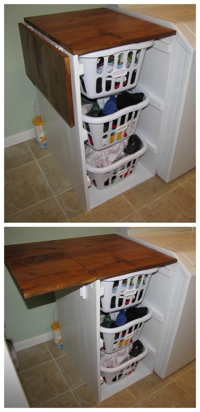 DIY Laundry Folding Table
 Ana White